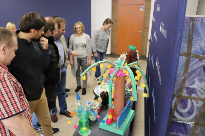 wystawa konkursu Recykling - drugie życie polimerów