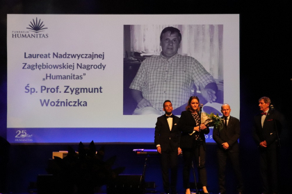 Gala artystyczna wyręczenia nagród Wyższej Szkoły Humanitas